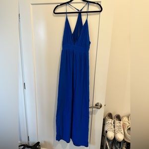 Lovers + Friends Revolve cobalt blue dress